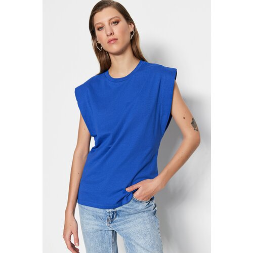 Trendyol T-Shirt - Blue - Regular Slike