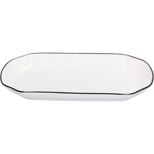 Generic Fruit Tray Fruit Plate 12 Inch Dinner Plate 550ml White Ceramic Noodle Soup Fish Tray Kitchen Cutlery for Restaurant Vegetable Tray, (21066464) Cene