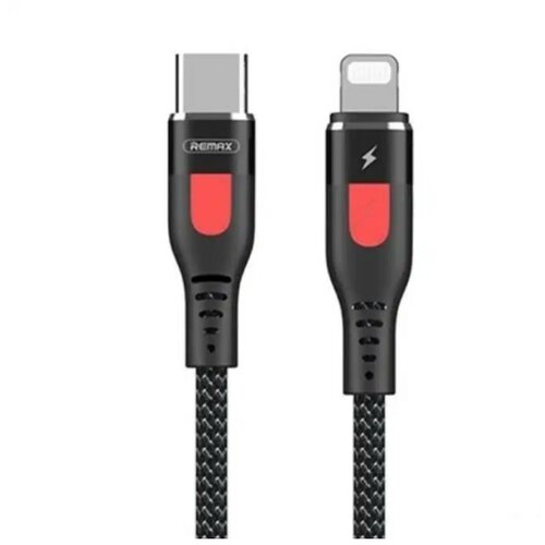 Kabl USB Tip C - USB lighting Lesu PD 20W 1m crni Remax Slike