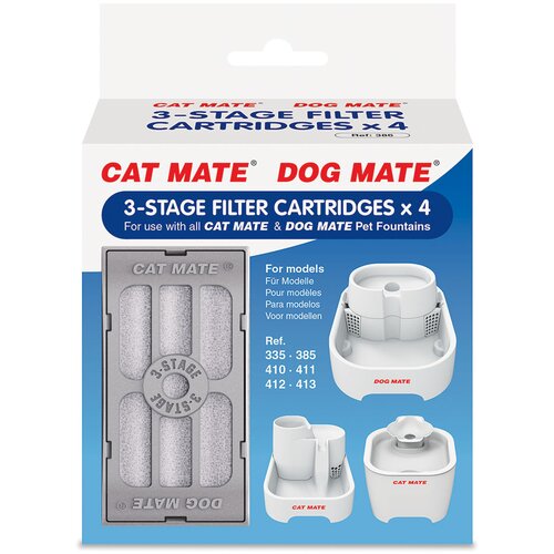 Cat Mate školjka-napajalnik - Dodatno: Filter 4 v pakiranju Cene