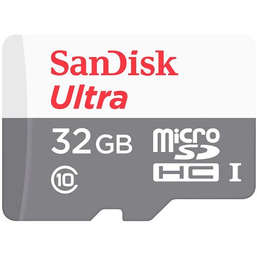 San Disk Ultra microSDHC 32GB 100MBs Class 10 UHS-I ( SDSQUNR-032G-GN3MN ) Cene