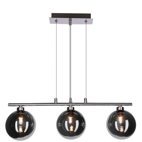 Candellux Lighting Luster na sajli SOMUL 3xG9/20W/230V zadimljeno crna Cene