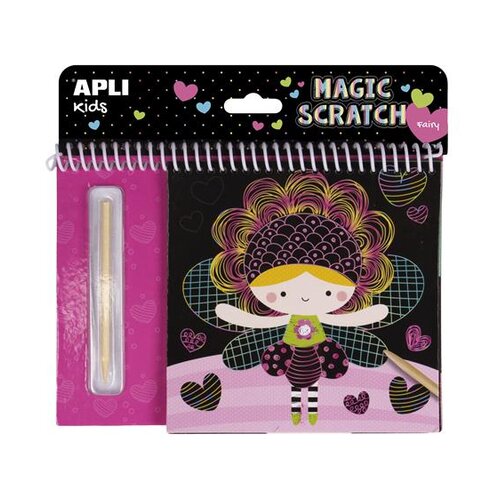 Apli Magic Scratch Fairies čarobni zvezek z vilinskimi vzorci Slike