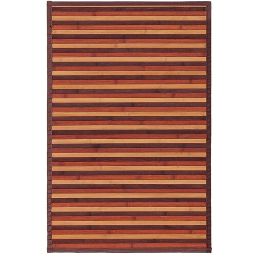 Casa Selecci&amp;oacute;n Gorčično rumena/rjava bambusova preproga 60x90 cm &amp;ndash; Slike