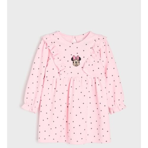 Sinsay Rebrasta haljina s pamukom i vezom Minnie Mouse Cene