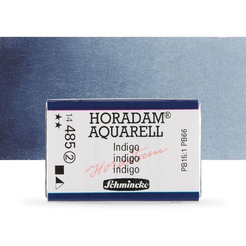 Artmie Akvarel boje Schmincke Horadam cela posudica | 485 Indigo Slike