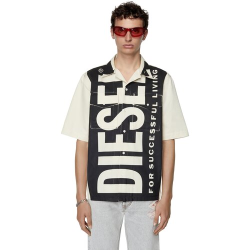 Diesel Shirt - S-MAC-22 SHIRT beige Slike