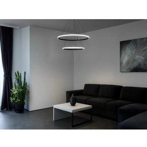  led prigu&amp;scaron;iva lampa na sajli LED/55W/230V 3000-6500K prečnik 60 cm + daljinski upravljač Slike