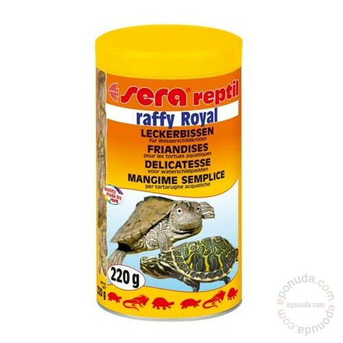 Sera hrana za vodene kornjače Raffy Royal, 1000 ml Slike