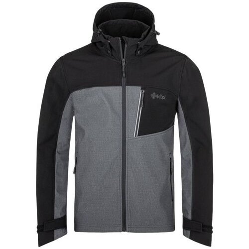 Kilpi Men's softshell jacket RAVIO-M dark gray Slike