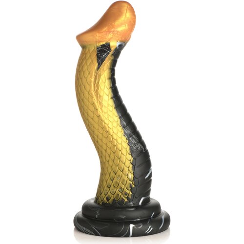Creature Cocks Golden Mamba Silicone Dildo Gold Slike