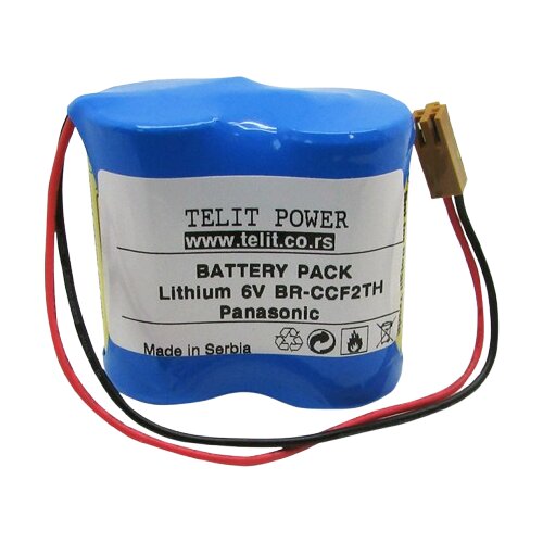 Telit Power Baterija BR-CCF2TH Panasonic - memorijska baterija za CNC-PLC ma&amp;scaron;ine, Litijum, 6V Slike