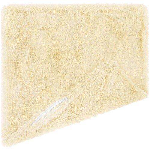  Presvlaka za jastuk 6 pcs HEERLEN Krem 55 x 55 cm PV flis Slike