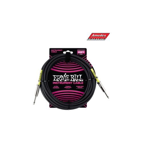 Kabal INSTR. Ernie Ball, 6046, 6m, J-JU CRNI Cijene