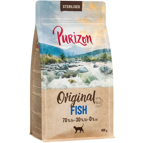 Purizon Sterilised Adult riba - bez žitarica - 400 g
