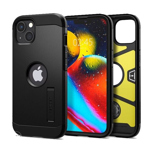  Spigen Tough Armor Iphone 13 Black Cene