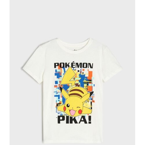 Sinsay Pamučna majica s Pok&eacute;mon printom Cijene