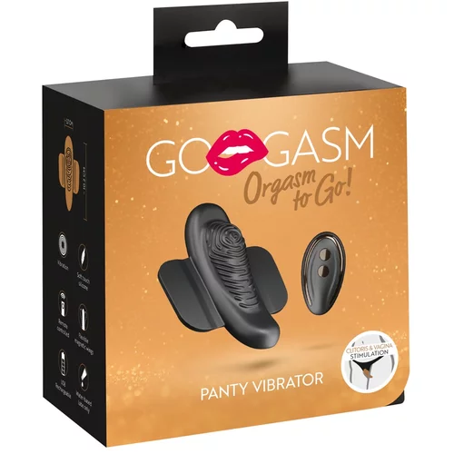 GoGasm panty vibrator black