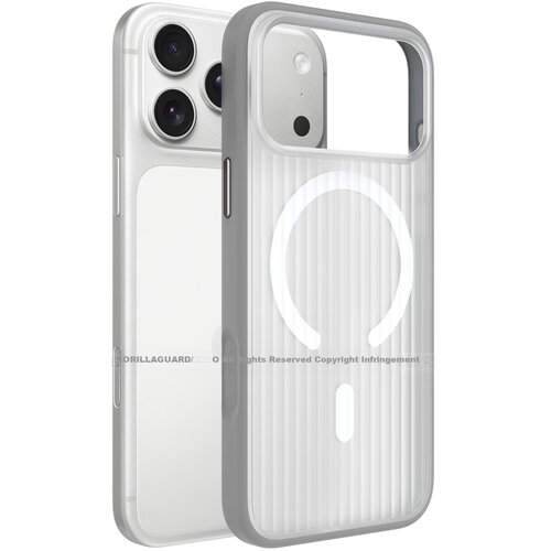  Xingqiuweishi Maska za mobilni telefon iPhone 17 Pro, Providno-siva Cene