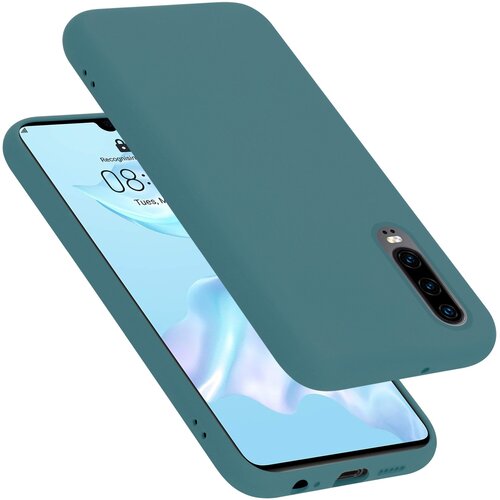  Ohišje, združljiv s Huawei v tekoči zeleni barvi - zaščitni pokrov iz fleksibilnega silikona TPU, (20585489) Cene