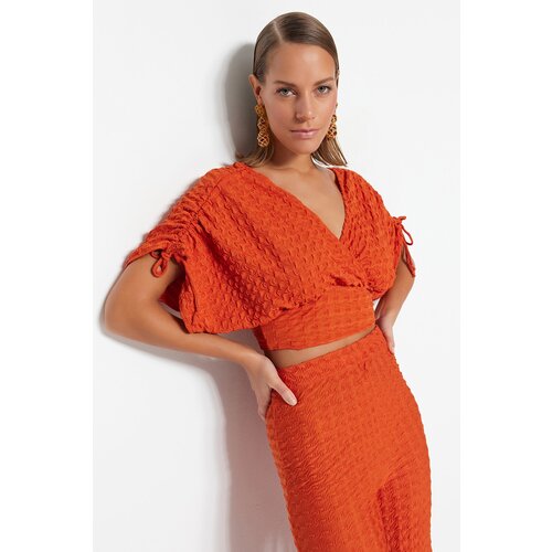 Trendyol Blouse - Brown - Regular fit Slike