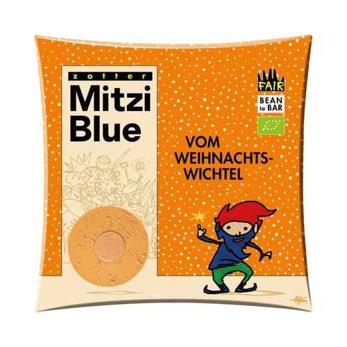 Zotter Schokoladen Bio Mitzi Blue - božični škrat Cene