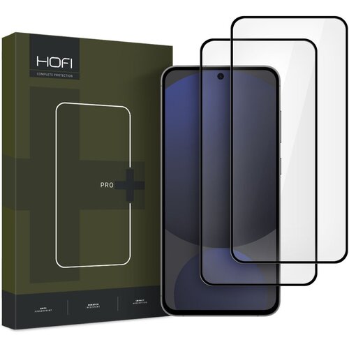 HOFI GLASS PRO+ KALJENO STEKLO 2-PAKET ZA GALAXY S24 FE ČRNO, (22001886) Slike