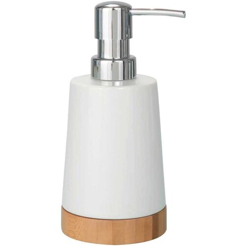 Wenko Bel keramičen komplet pripomočkov za kopalnico Bamboo &amp;ndash; Slike