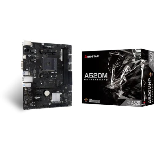 Biostar A520MHP motherboard AMD A520 Socket AM4 micro ATX Cijene