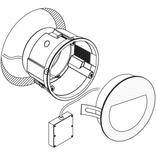 Eglo 99576 - LED spolja&amp;scaron;nje ugradno svetlo ARACENA LED/2,5W/230V IP65 crna Slike