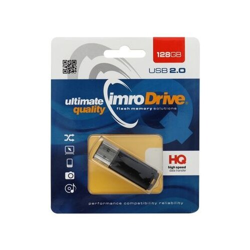 Imro usb fles black 128GB usb 2.0 Slike