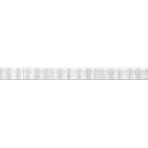  Gabion s žicom debljine 5 mm i mrežom 5x5 cm 650x10x50 cm - 10 cm 50 cm 650 cm Slike