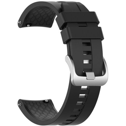 Huawei silikonska narukvica za pametne satove crna 22mm Cene
