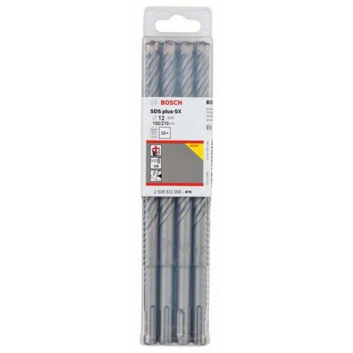 Bosch hamer burgija SDS plus-5X 12 x 150 x 210 mm, jedan komad ( 2608833906. ) Cene