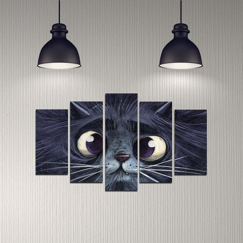 Wallity Set Slika 5DMDF-56, 5 Delova Cene