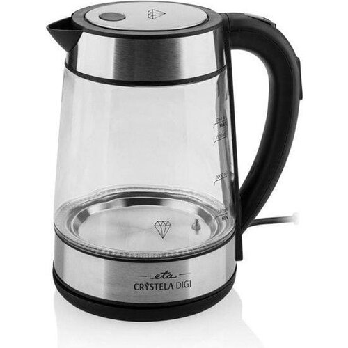 ETA Električna grelnik Crystela Digi prozoren 1,7 l, 2200 W, (5000119496) Slike