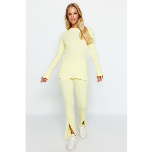 Trendyol Two-Piece Set - Yellow - Slim fit Cijene