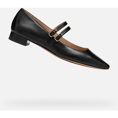 Geox Black women's ballet flats Giselda15 - Women's Cene