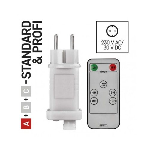 Emos CONN POWER SUPPLY 12W, IP44, T, RC, D1ZW02 Slike