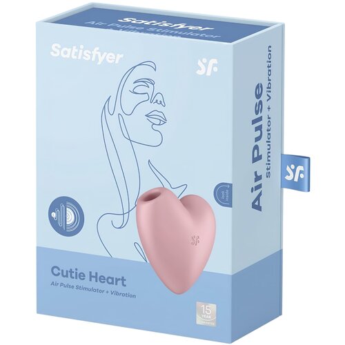 Satisfyer Cutie Heart stimulator klitorisa Slike