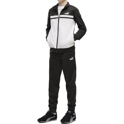 Puma Komplet trenerka za dečake, Crno-bela Slike