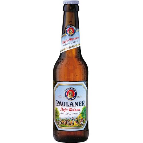 Paulaner Hefe-Weissbier Naturtrüb 0,33l Slike