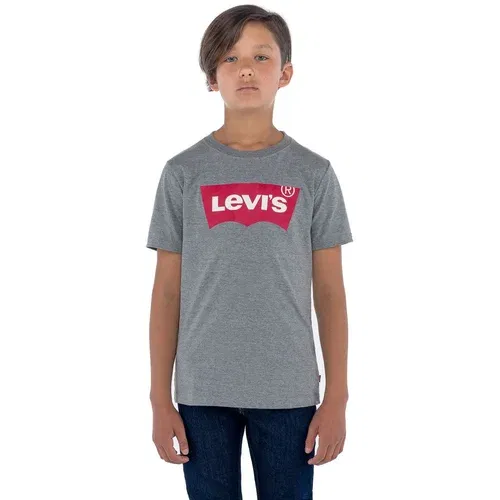 Levi's Otroški t-shirt siva barva
