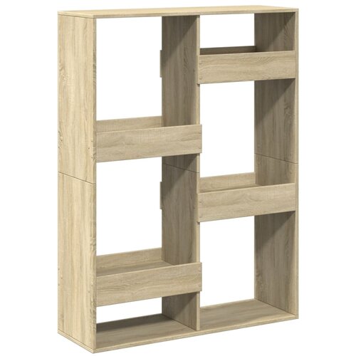Maison Chic Knjižna omara - Knjižni regal sonoma hrast 100x33x135 cm inženirski les, (21724621) Cene