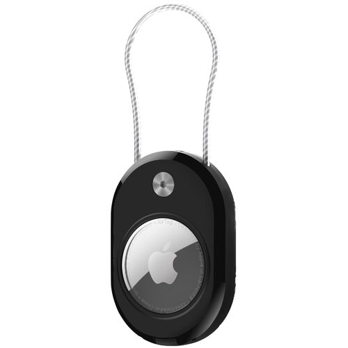 INF Za&scaron;čitni etui za Apple AirTag z jeklenim kablom proti izgubi Black, (5000264487) Cene
