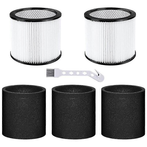 INORCO 90304 Nadomestni filtri HEPA s pokrovom za sesalnike Shop Vac 90304 5 galon in več, (22021344) Slike