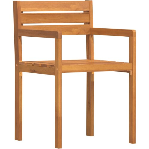  Vrtne stolice 4 kom 50x53x80 cm Masivno drvo akacije Slike