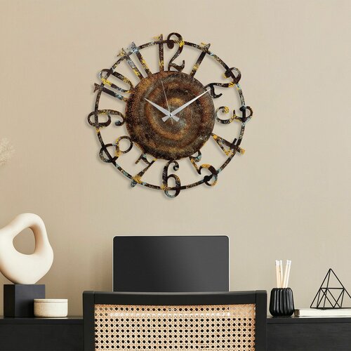  metal wall clock 15 - 1 multicolor decorative wall clock Cene