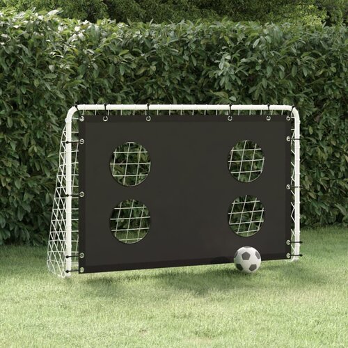 The Living Store Nogometni gol z mrežo za trening jeklo 184x61x122 cm - Nogometni Gol Z Mrežo Za Trening, (21417469) Cene