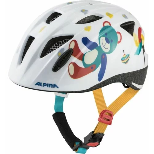 Alpina XIMO Dječja biciklistička kaciga, bijela, veličina